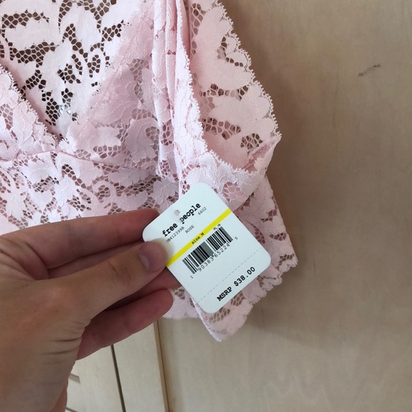 🖤3 for $15🖤FP NWT long line lace bralette - Picture 7 of 7